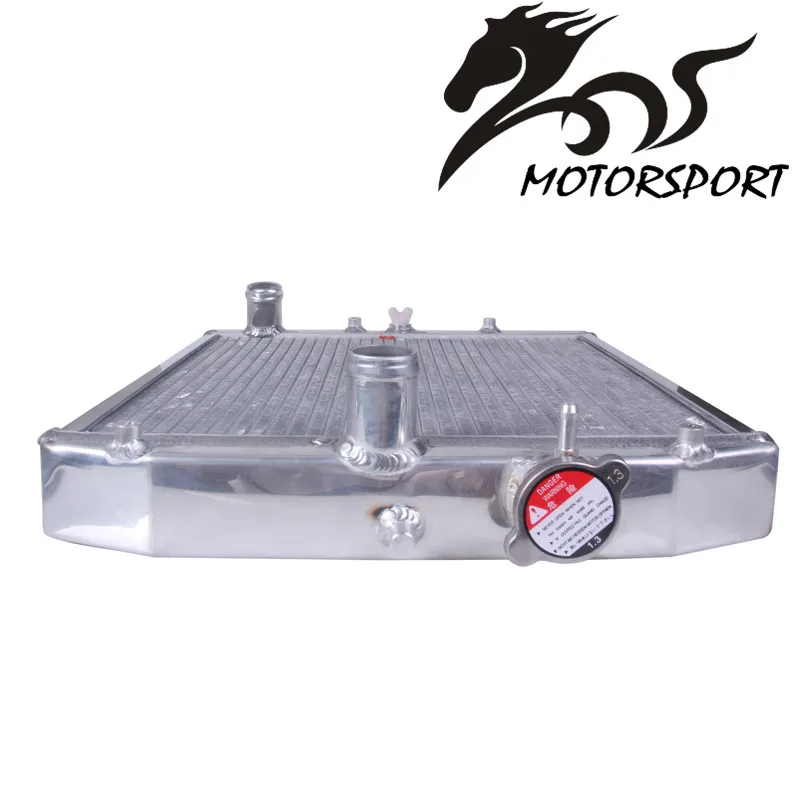 2-рядный 42 мм Алюминиевый автомобильный радиатор для Honda Civic Del Sol 92-00 AT EG/EK |