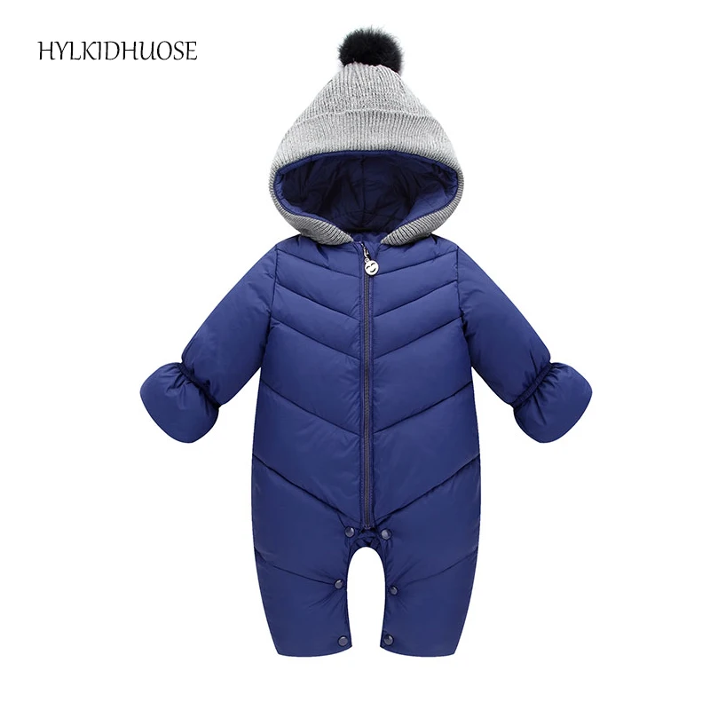 Комбинезон HYLKIDHUOSE для мальчиков и девочек хлопковый с капюшоном | Мать ребенок