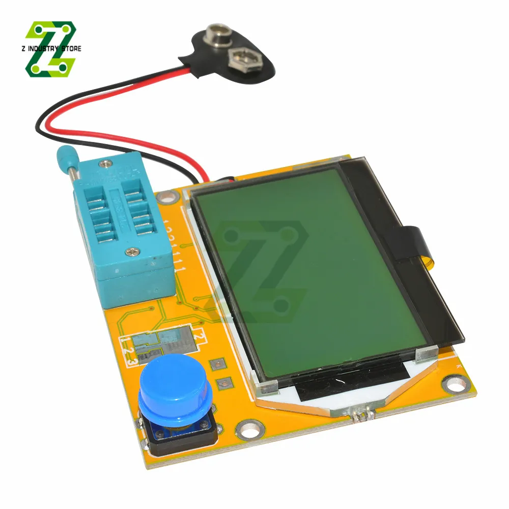 LCR-T4 Transistor Tester Mega328 M328 Diode Triode Capacitance Meter Multimeter For MOS PNP NPN LCR | Инструменты