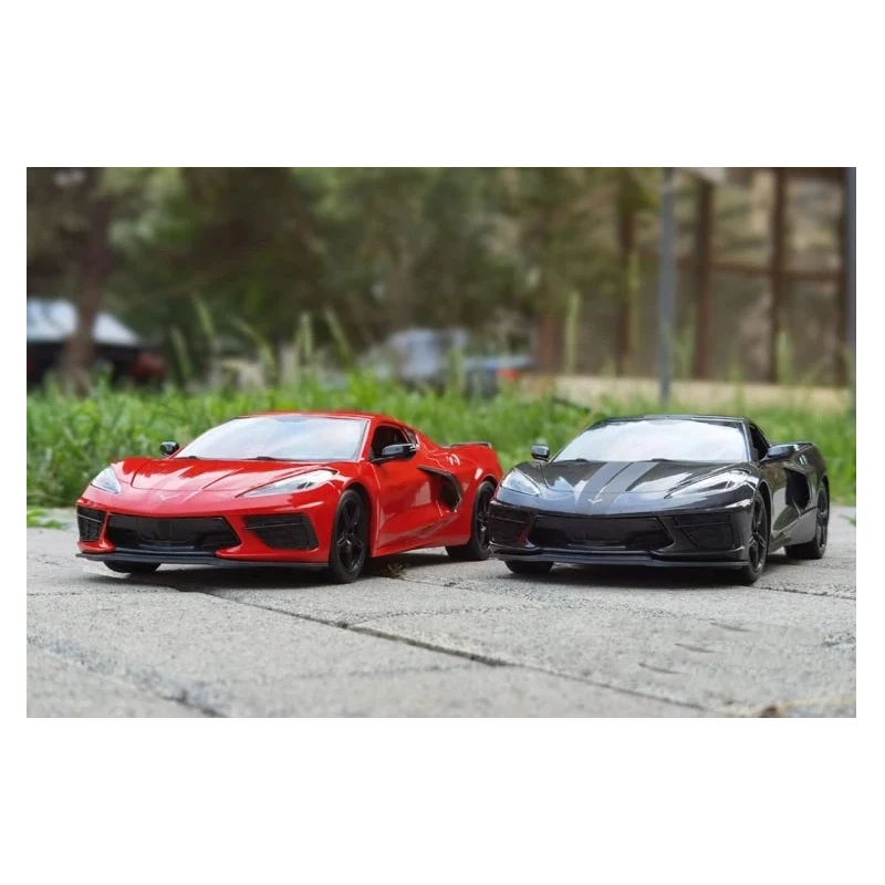 

Maisto 1:24 2020 Chevrolet corvette Stingray Coupe alloy car model handicraft decoration collection toy tool gift die-casting