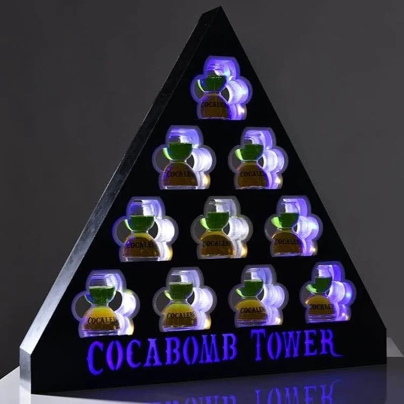 

Tower Led Bottle Presenter for Night Club Liquor Bar
