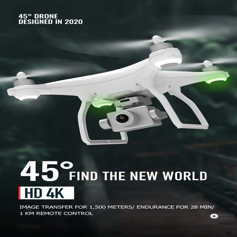

45UAV GPS Brushless Professional Aerial Photography Drone 4K HD Quadcopter Remote Control Aircraft