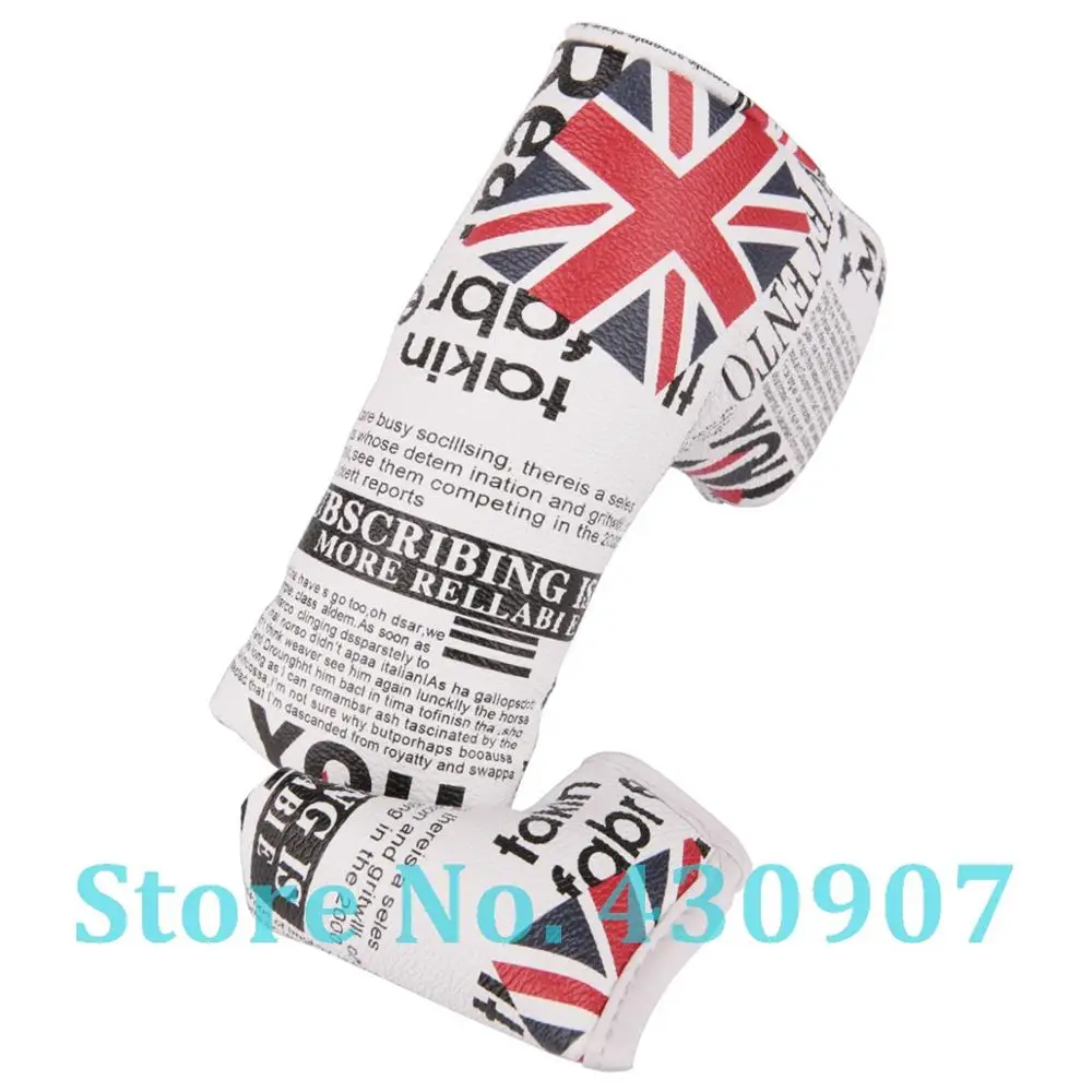 Новинка 1 шт. флаг Великобритании клюшка для гольфа крышка головы лезвие с мини