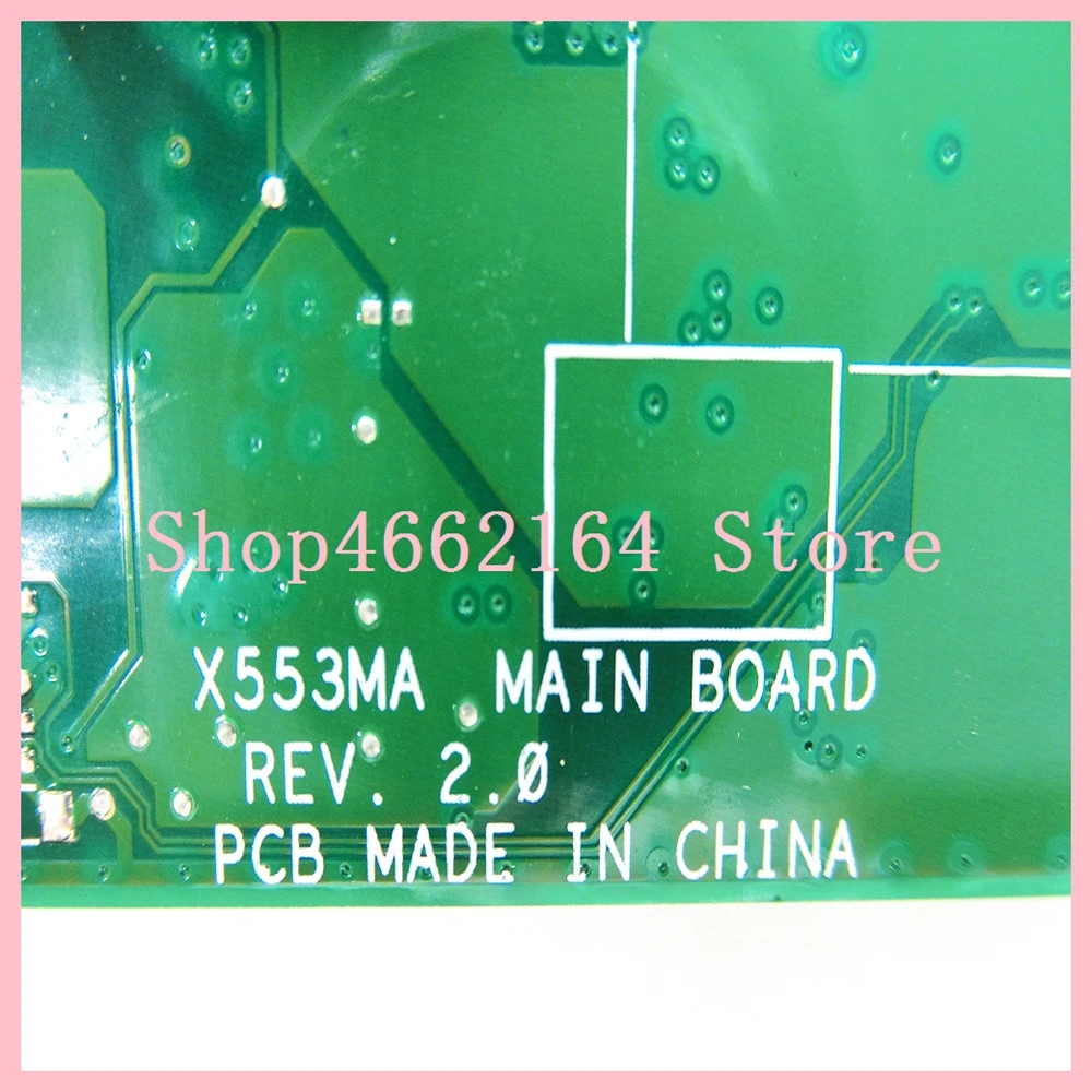 X553MA материнская плата N2830 двухъядерный процессор REV2.0 для ASUS A553M X503M F503M X553M F553M