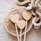 2 шт. Бук деревянная звезда погремушка Diy детские волшебные игрушки на палочках пятиконечная звезда Удочка Вальдорф грызун Игрушка Луна игрушки для девочки детский продукт