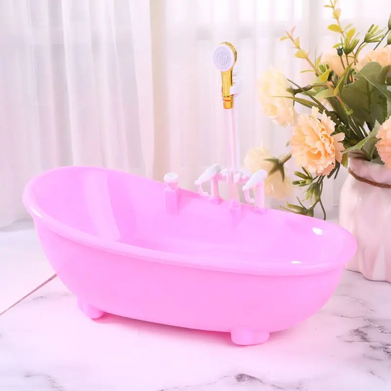 1/6 кукольный домик миниатюрная электрическая мебель для ванной аксессуары