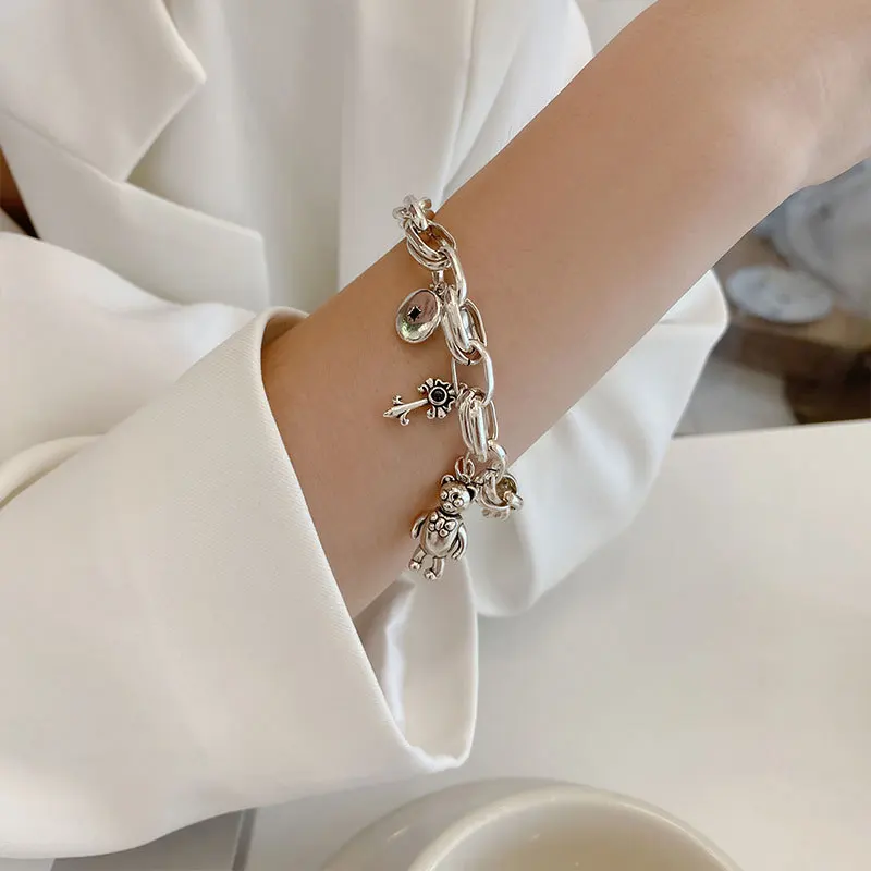 Новое поступление 30% посеребренный милый маленький пивной животный женский