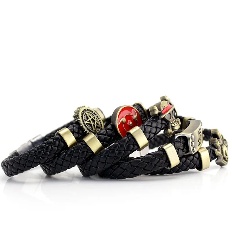 Лидер продаж цельный браслет Гигантский черный дэкон финальная фантазия