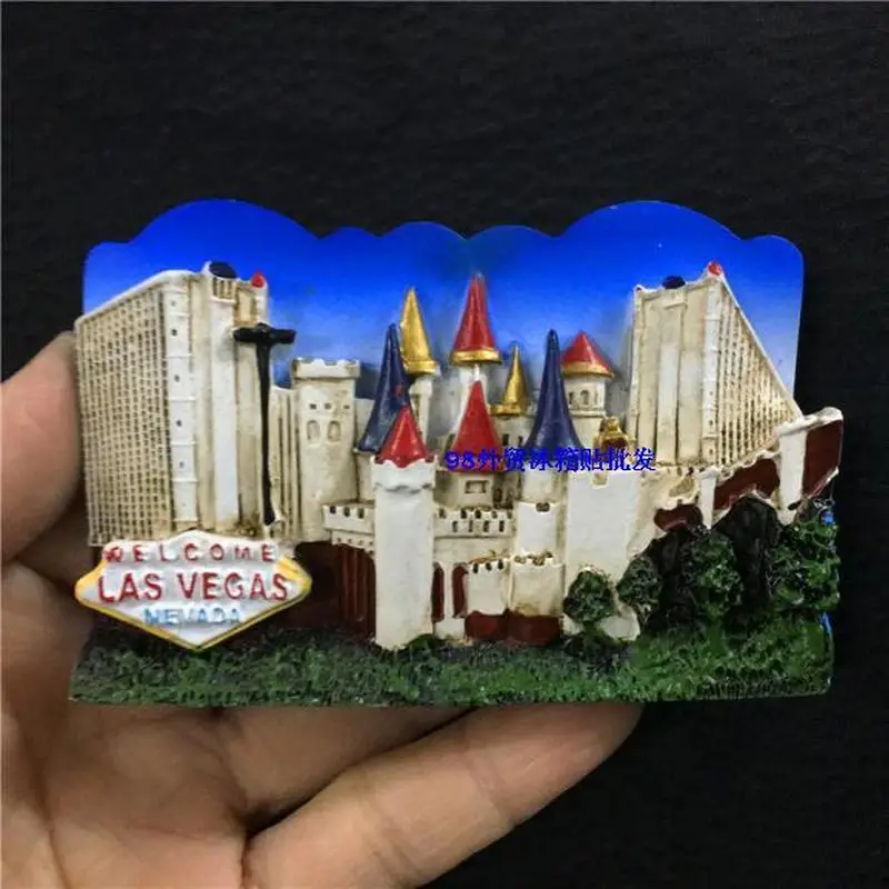Сувениры из США в Лас Вегасе магниты на холодильник 3D стиле Нью Йорка сувениры