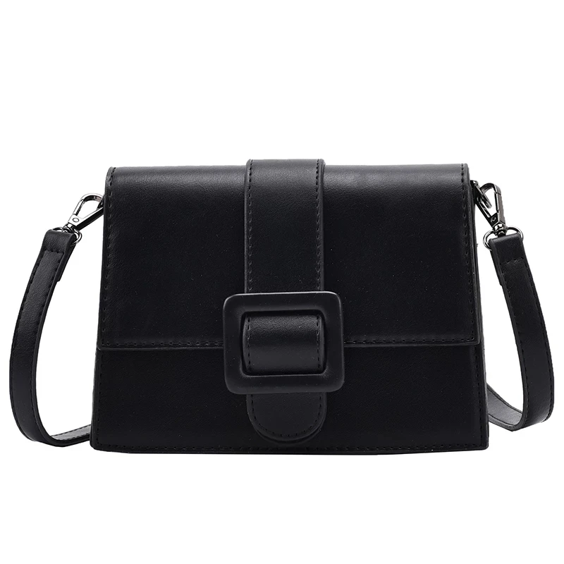 

Simple Casual Small Bags Women's Bag Small Square Bag All-matching Shoulder Messenger Bag 2020 New Fashion Fashion Flap a Single