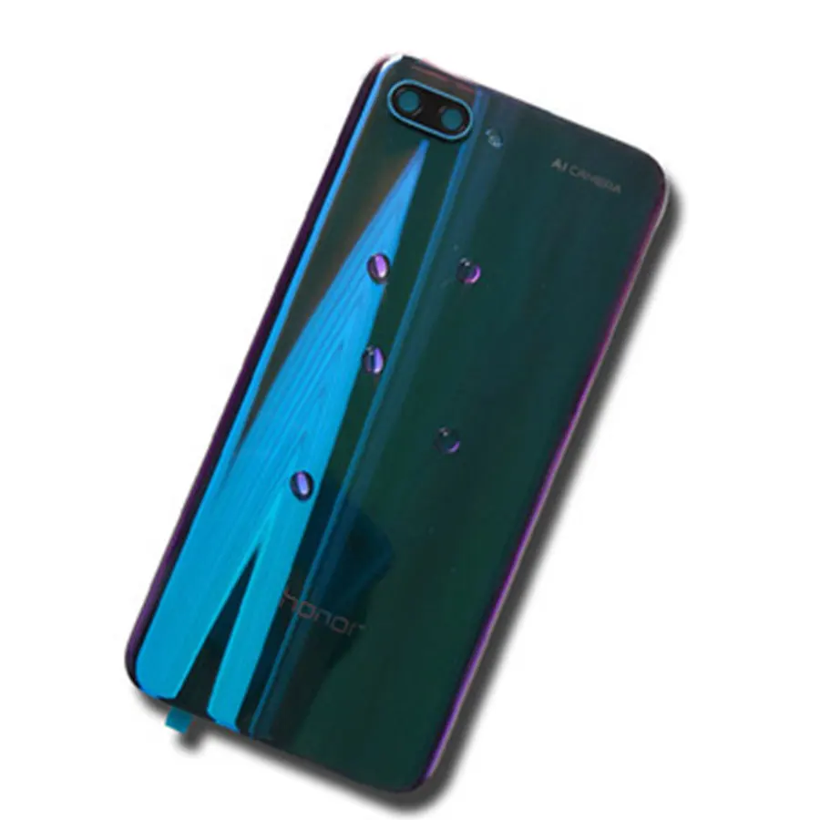 Для huawei Honor 10 Задняя стеклянная крышка батареи задняя дверь корпус для huawei Honor 10 крышка батареи Honor10 задняя панель+ объектив камеры