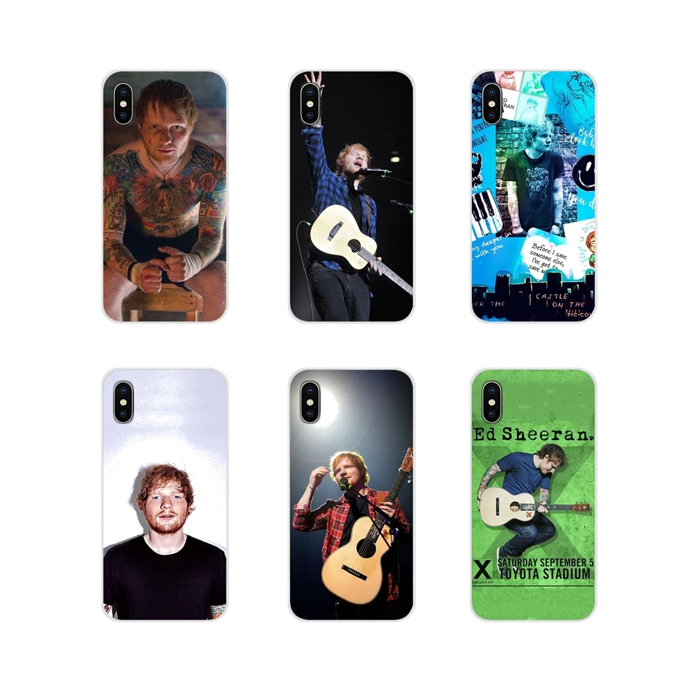 Аксессуары для телефонов Чехлы Xiao mi 4 5 5S 6 A1 A2 5X6X8 9 Lite SE Pro Max x 2 3 2S Ed Sheeran | Мобильные
