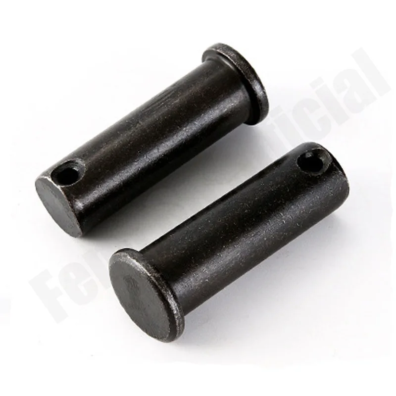 GB882 [M4-M12] Dowel Pin Flat Head Cylindrical With Hole Black Carbon Steel B161 | Обустройство дома