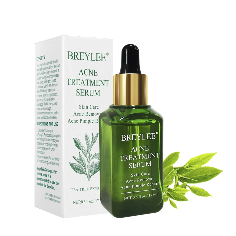 BREYLEE Acne Treatment Serum Facial Essence Anti Acne Scar Removal Cream Whitening Repair Pimple Remover Skin Care TSLM2