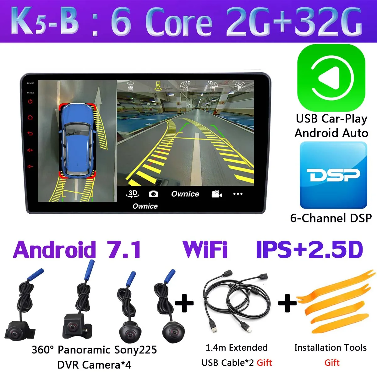K5-B-CarPlay " 360 ° панорамный Android автомобильный DVD gps Навигатор Радио для Nissan Teana 2004 2005 2006 2007 мультимедиа CarPlay DSP ADAS 4G LTE - Цвет: K5-B-CarPlay