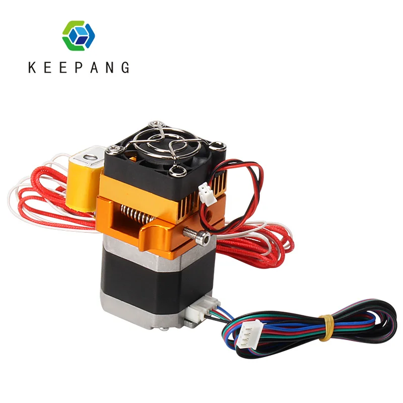 MK8 экструдер головка J-Head Hotend 0,4 мм Насадка комплект 1,75 мм нить экструзии 3D принтеры части с коробкой мотор горло алюминиевая часть