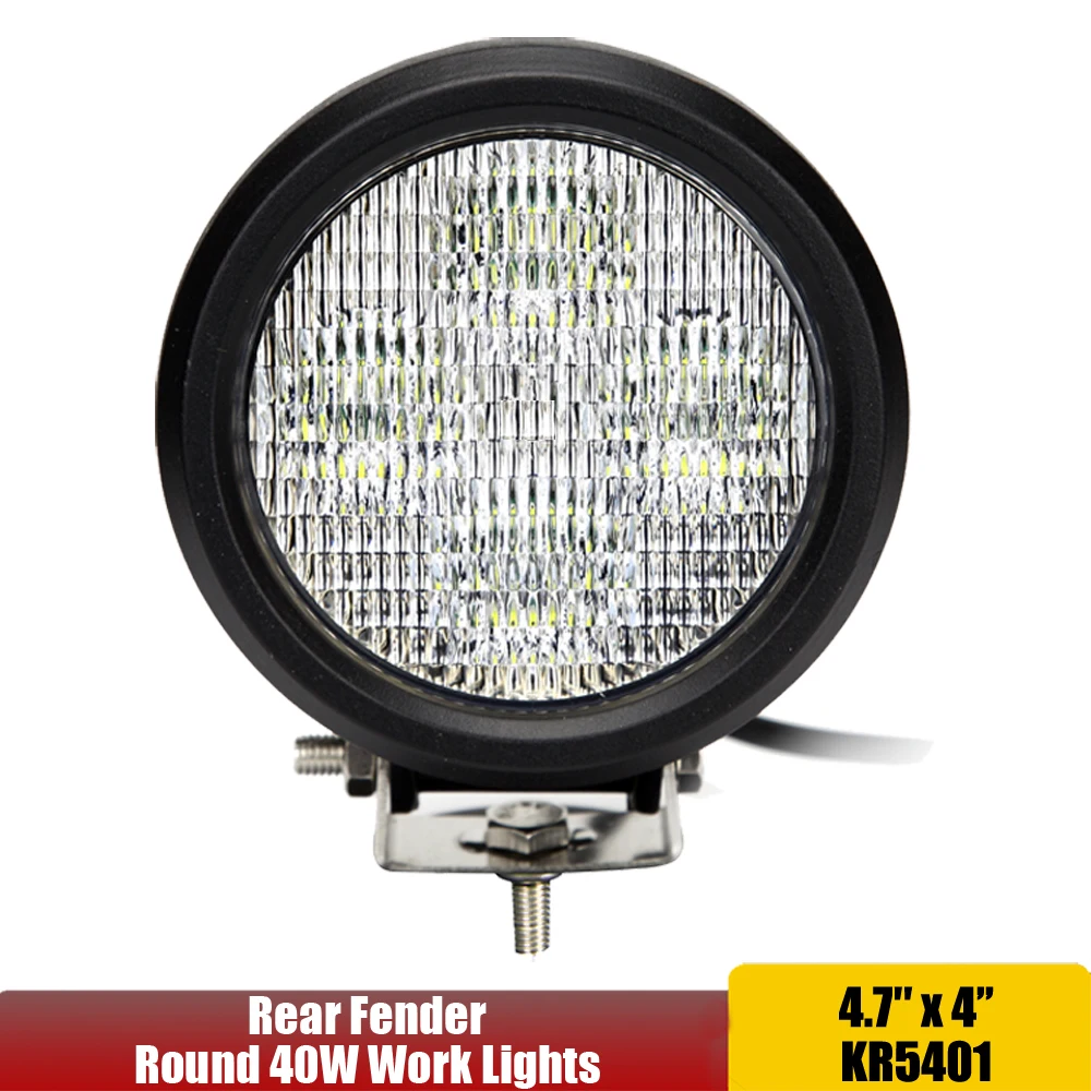 

RE19079 4.7" Round 40W Led Work Lights For John Deere Tractor 3020,4010,4020,4320,4520, 5020,4030,4230,4430,4630,6030,8630+
