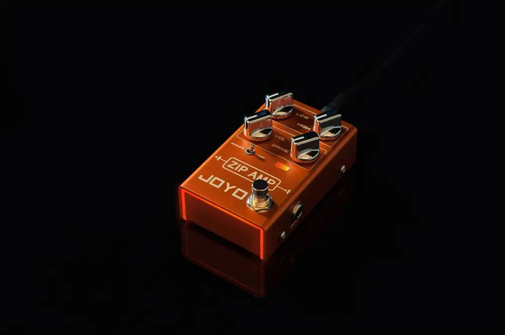 JOYO R-04 ZIP AMP Overdrive Effect Pedal for Passionate Rocker With True Bypass Guitar Bass Accessories | Спорт и развлечения