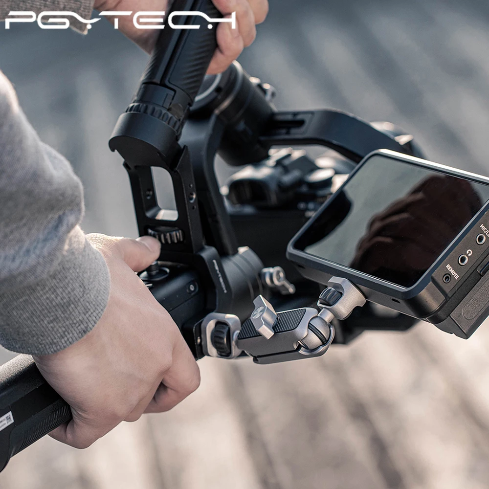 PGYTECH 1/4 Универсальный 360 ° Регулируемый магический Шарнирный рычаг для крепления