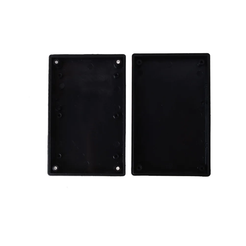 

125x80x32 mm DIY Enclosure Instrument Case Electrical Supplies Good Quality Black Plastic Electronic Project Box