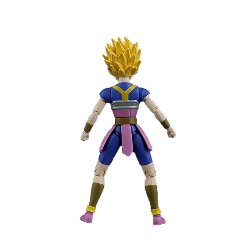 

6 Inches BANDAI Anime Dragon Ball Z Cabba American Version PVC Movable Doll Collection Model Original Toys