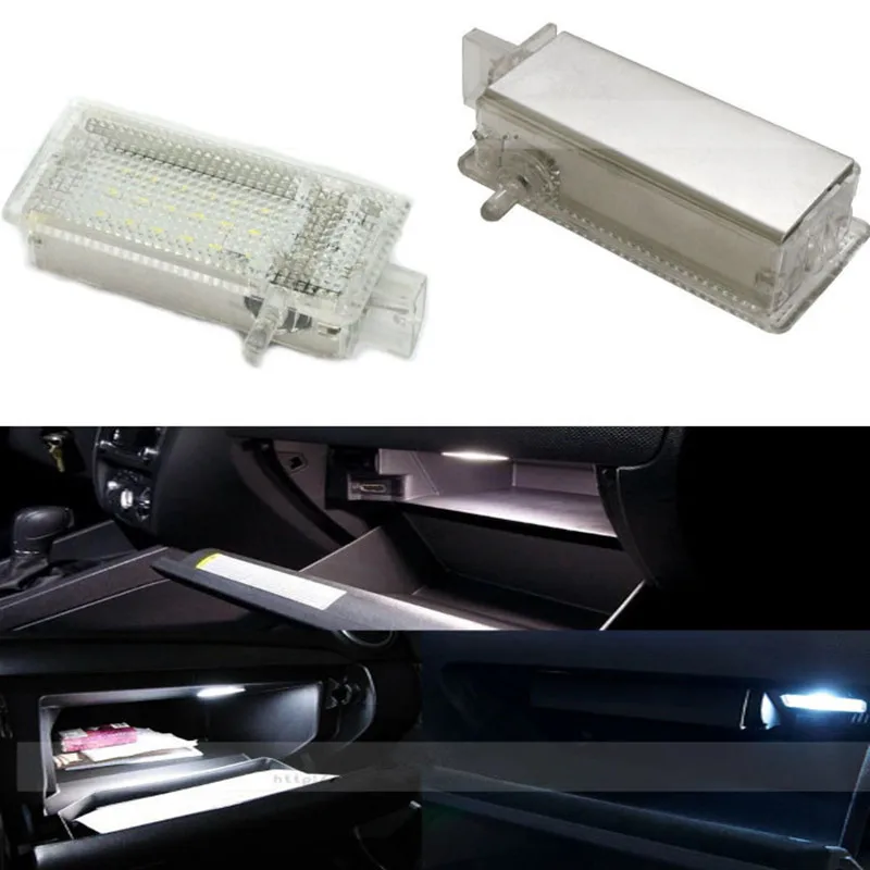 Белый светодиодный светильник для салона автомобиля перчаток лампа BMW MINI cooper R50 R52