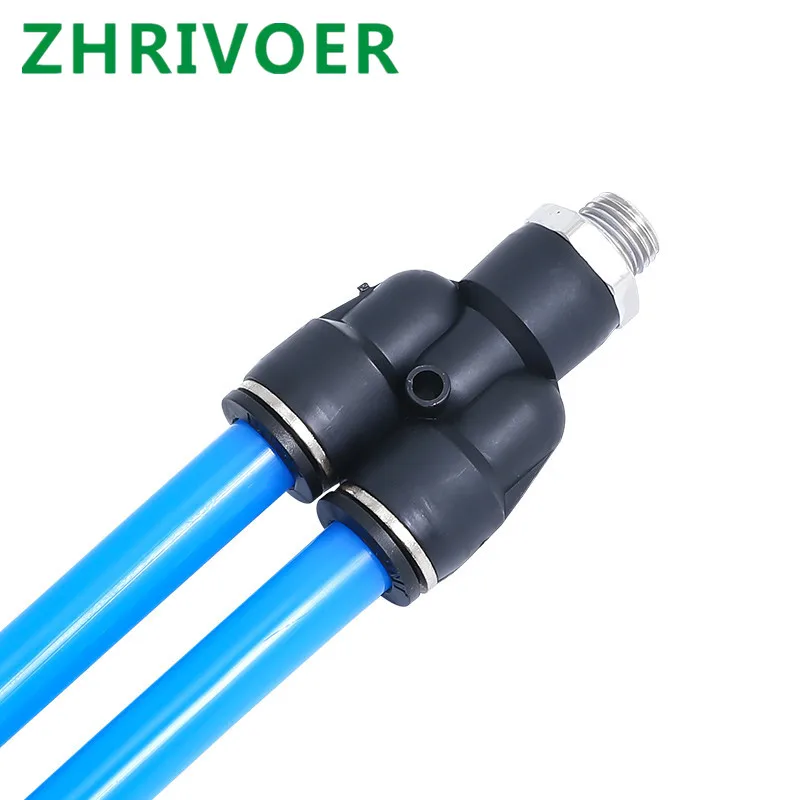 

1pc Pneumatic Push in Quick Connector Joint PX Black End 4/6/8/10/12mm Thread M5 1/8PT 1/4PT 3/8PT 1/2PT