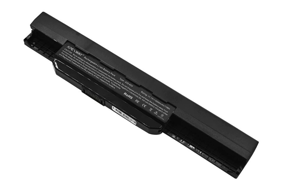Аккумулятор для ноутбука Asus A43 A53 A53JA A53JB A32-K53 A41-K53 A42-K53 K43BY K43E K53 K53SD P43 P53 X43 K53TA X53 X43JR X84 P43JC