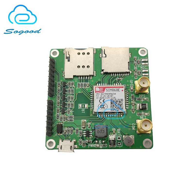 100% новая и оригинальная SIM868E разрывная плата стандарта GSM/GPRS + GNSS DTMF Bluetooth 4 0 модуль