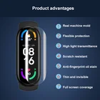 Универсальная защитная пленка из ТПУ с мягкой композитной Экран печать горячей гибки, где не видно отпечатков пальцев пленка устойчивая к царапинам для Mi Band 6