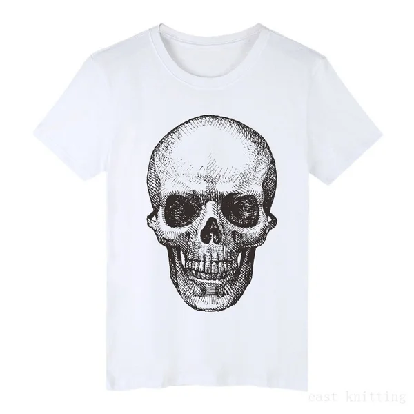 

Skull T-shirt Mom's Unsiex Women's Casual HighQuality Hipster Tees Gift For Her