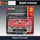 Модель автомобиля Bburago 1:64 Enzo Ferrari из сплава, коллекционная игрушка, подарок