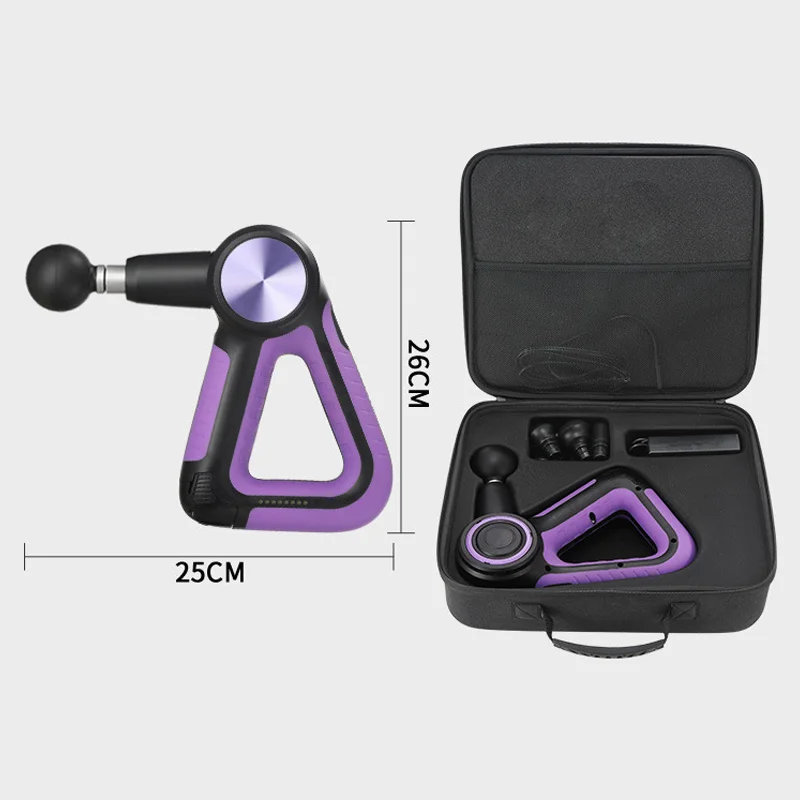 

2021 New Massage Gun Smart Electric Body 8 Head Massager Relieve Soreness Muscle Stimulator Fitness ExerciseTherapy Fascia Guns