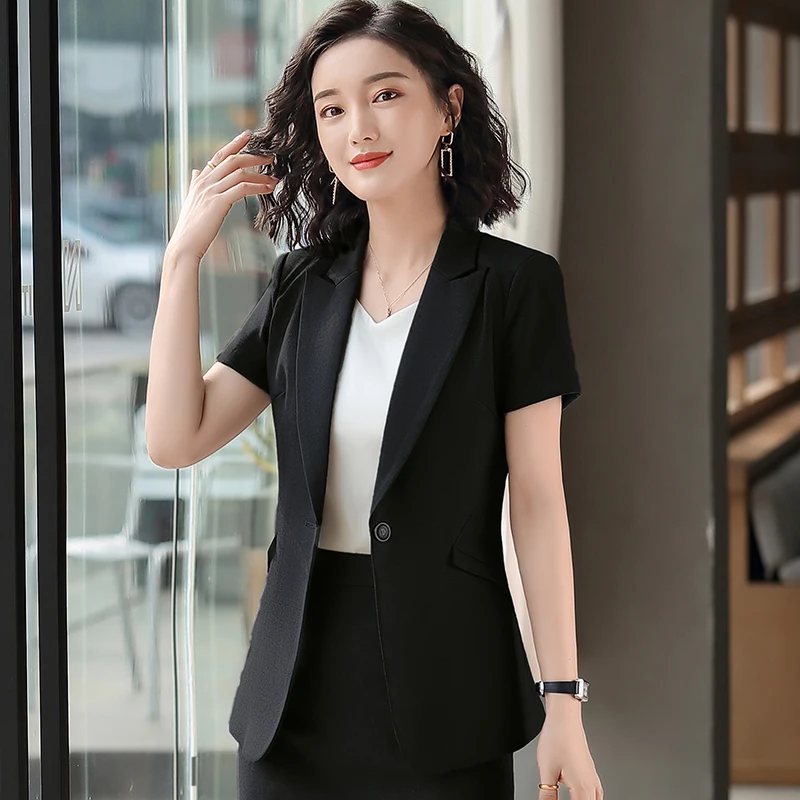 2020 женская элегантная формальная одежда для офиса Новинка Серый Блейзер Женская