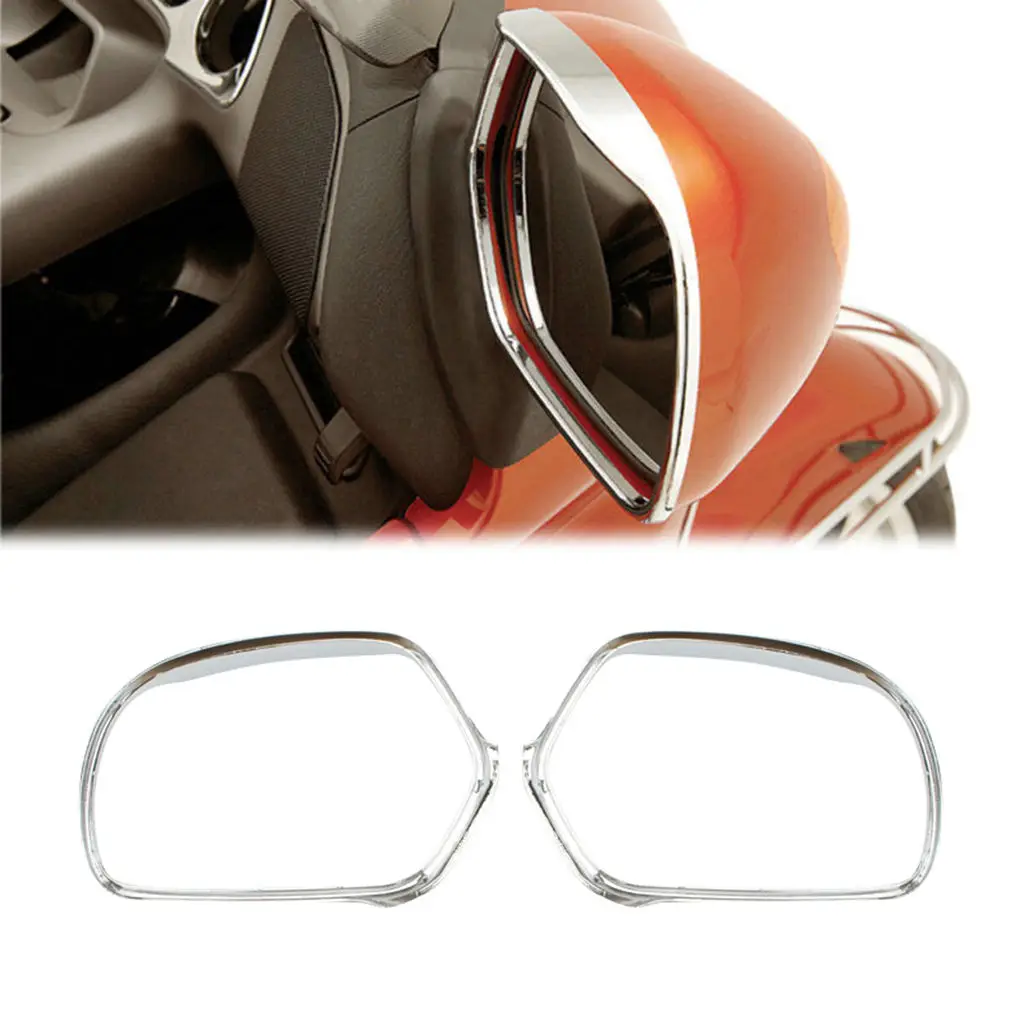 

2 шт., аксессуары для мотоциклов Honda Gl1800 Goldwing 2001-2011 (хром)