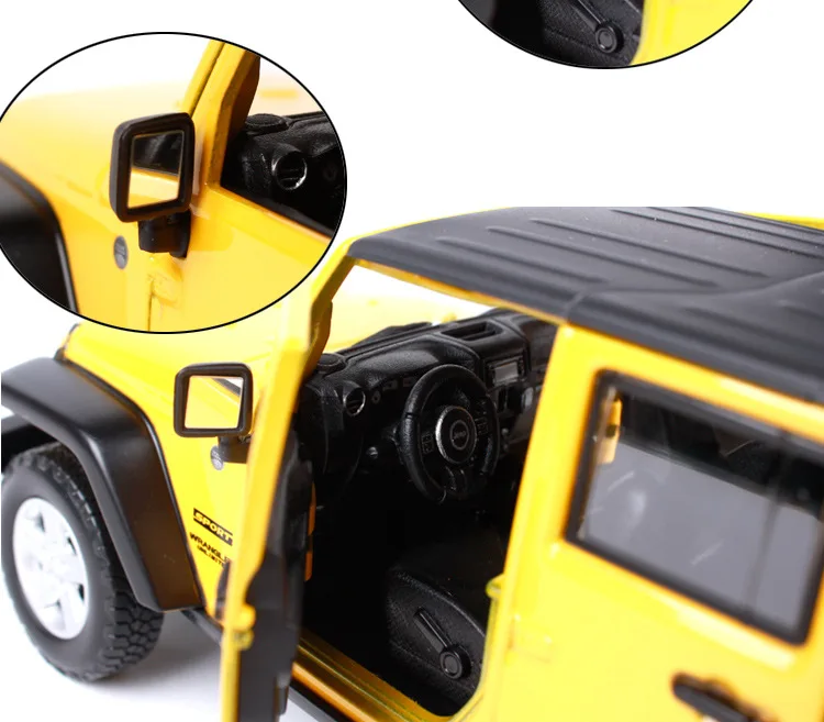 Maisto 1/24 Jeep WRANGLER Коллекционное издание металлическая литая модель автомобиля детские игрушки подарок