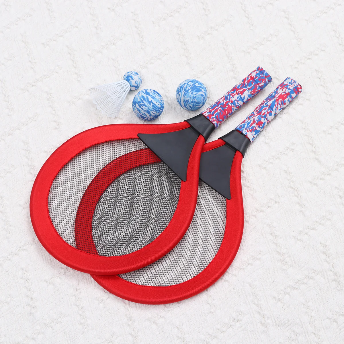 

Детская Теннисная ракетка, Пляжная модель с мячиками, спортивные игрушки для детей (красный), 1 комплект