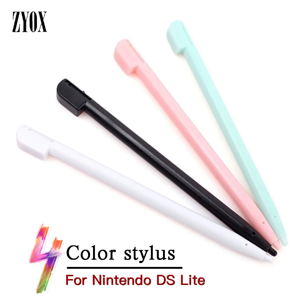 

4Pcs/lot Multi-Color Portable Plastic Touch Screen Stylus Pen For Nintendo DS Lite DSL NDSL New Game Video Console Accessories