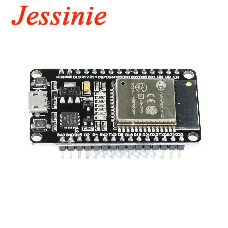 Макетная плата ESP32 ESP-32 ESP-32S двухъядерный процессор Wi-Fi Bluetooth MCU для LuaNode NodeMcu ESP 32S -