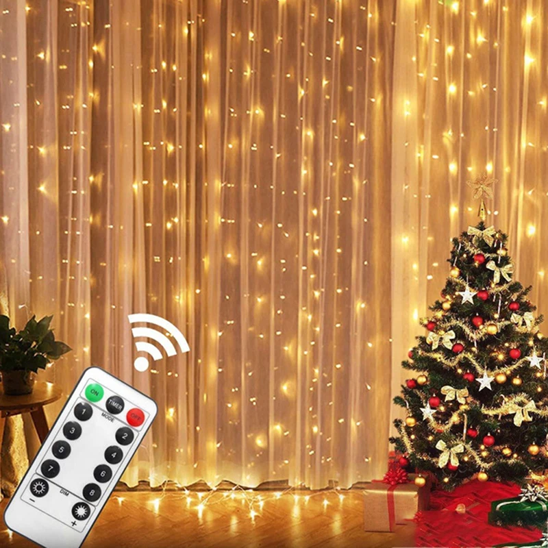 

USB-гирлянда с дистанционным управлением, 300 светодиодов/3 м