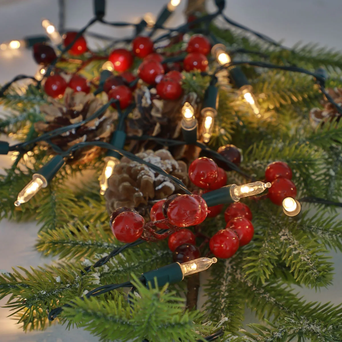 

Waterproof Christmas LED Light String Battery Powered 8 Modes Switch Home Indoor Decoration Warm Light Holiday Light String