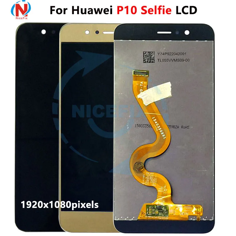 ЖК дисплей с сенсорным экраном и дигитайзером в сборе запасные части для Huawei P10