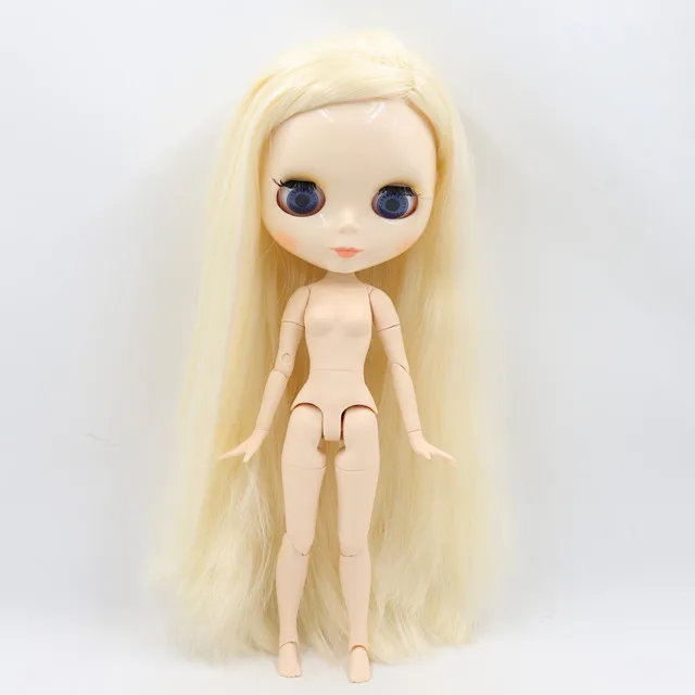 Ледяная фабрика Blyth кукла 1/6 BJD индивидуальные обнаженные тела с белой кожей, глянцевое лицо, подарок для девочки, игрушка - Цвет: BL0510 S