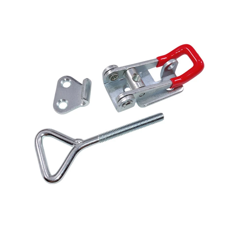 2pcs Toggle Latch Catch Clamp Adjustable Cabinet Boxes Lever Handle Lock Hasp For Sliding Door Furniture Hardware | Обустройство дома