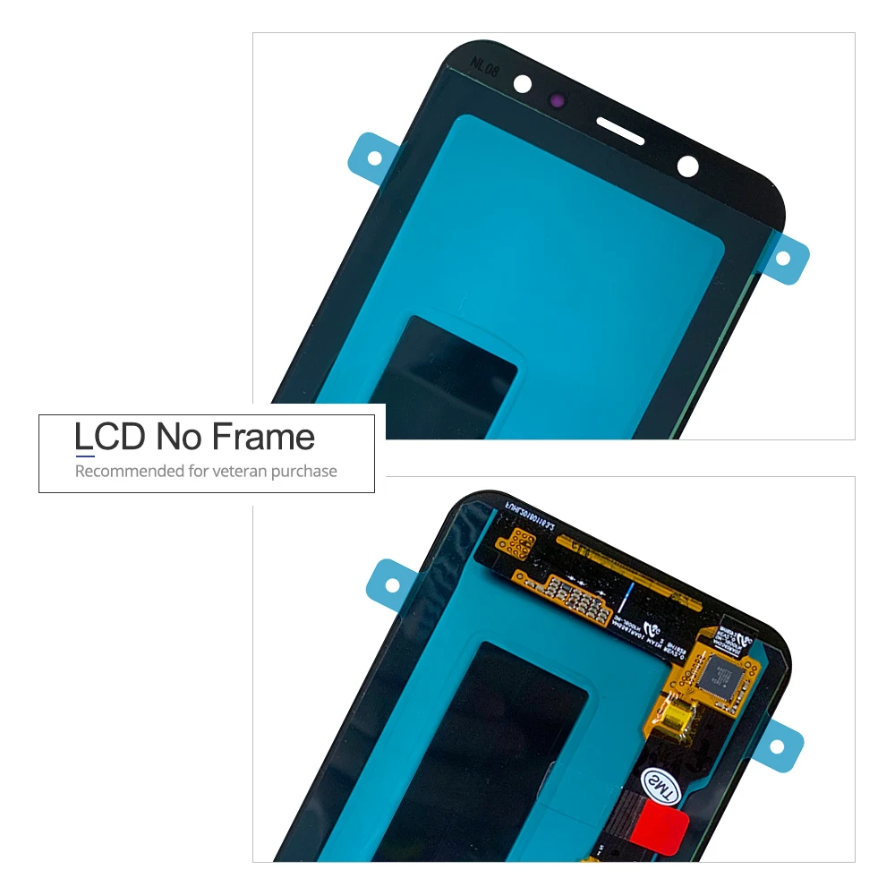 ЖК дисплей и сенсорный датчик в сборе для SAMSUNG Galaxy A6 2018 A600 LCD A600F A600FN A600G/DS|Экраны