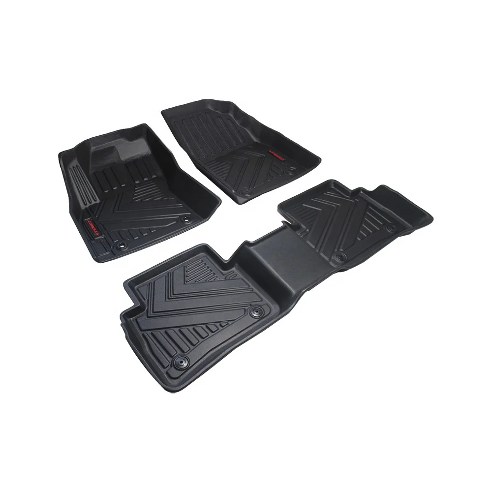 

2020 COROLLA Car Mats All Weather Car Floor Mats 3D Rubber Car Carpets