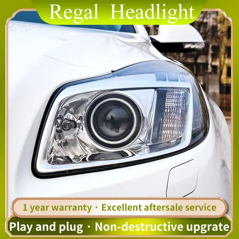 

Для Buick Regal Verano Opel Insignia светодиодные фары 2009-2013 года с ксеноновым проектором