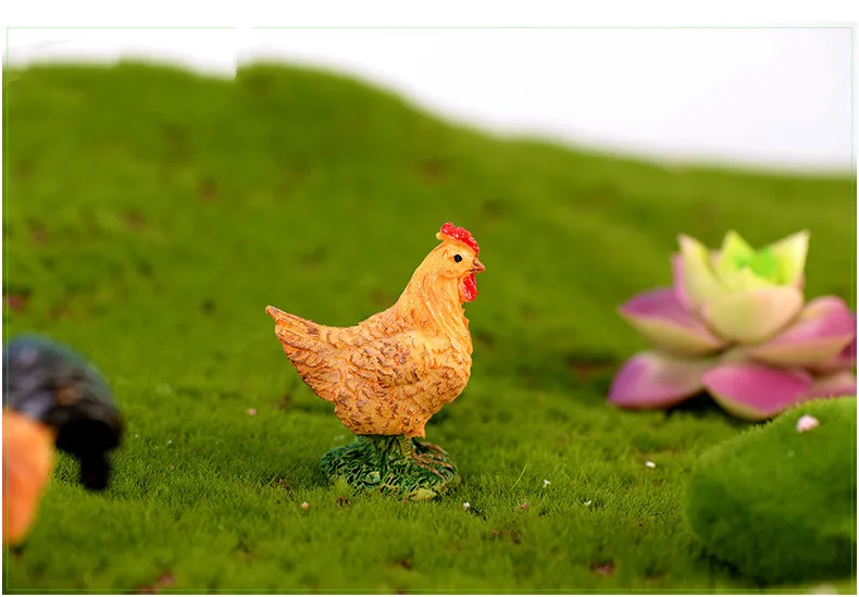 Прекрасная миниатюрная фигурка ручной работы искусственное украшение