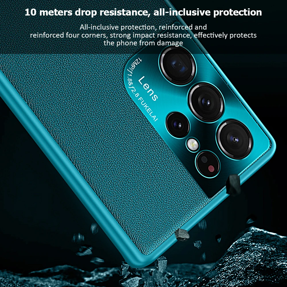 Non-slip Phone Case For Galaxy S20 FE S21 S22 Plus s23 Ultra Matte Soft Cover For Samsung Galaxy Note20 Ultra Cases Phone Cover