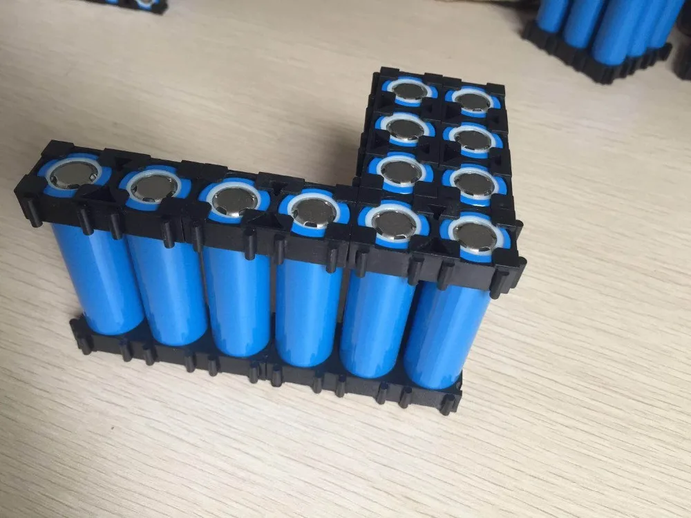 4x ABS 18650 Держатель батареи для хранения и переноски для фиксации Li Cells контейнер рамка перезаряжаемая серия жесткий пластиковый чехол кронштейн DIY